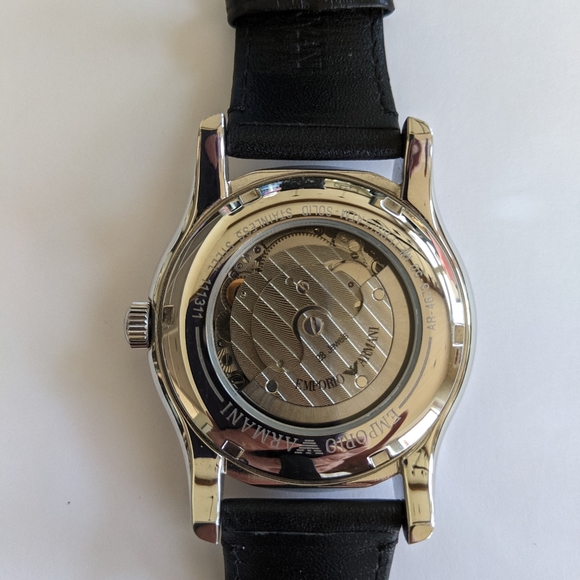 Mens Emporio Armani Automatic Watch AR4673 - Picture 2 of 6
